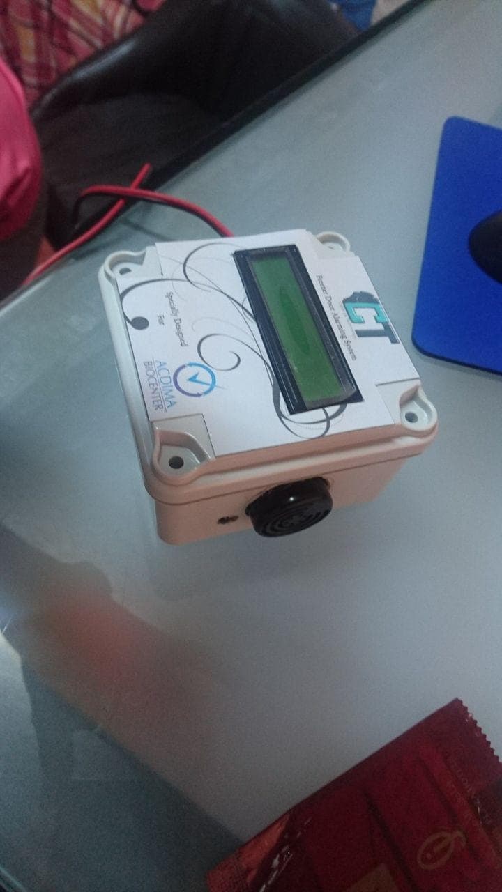 ACDIMA freezer alarm device detail