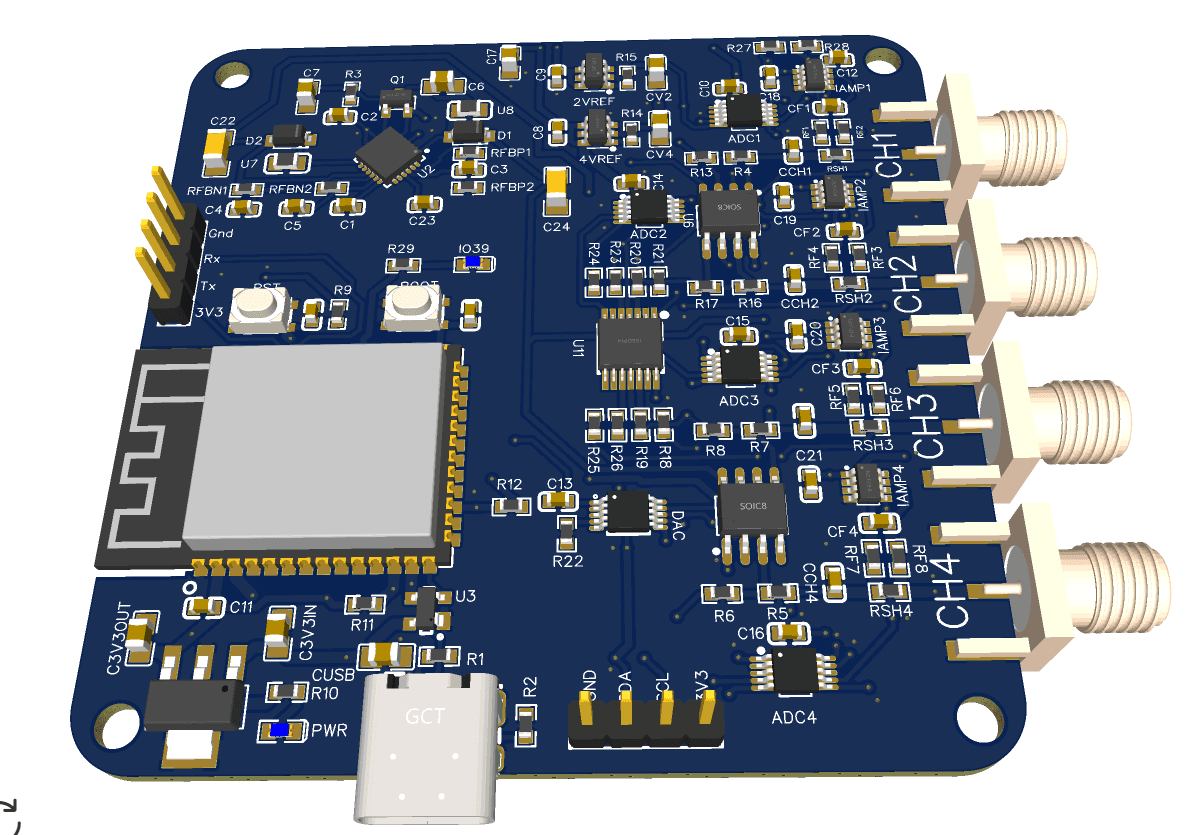 Custom electronics for an IoT monitoring system