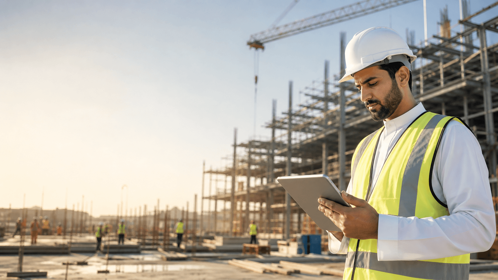 BuildTrack construction project management platform hero image